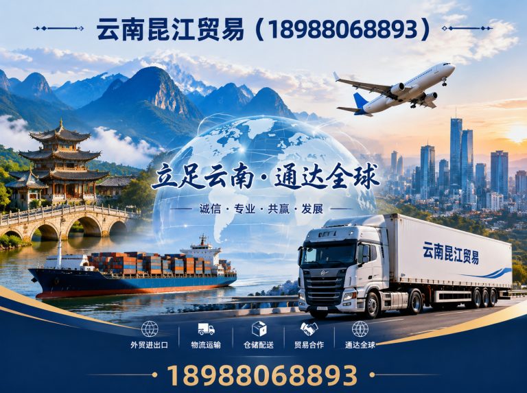 盘龙区云南昆江贸易展示图